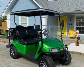 Pet Friendly Beach House ALL NEW Tastefully Remodeled w Golf Cart Included!